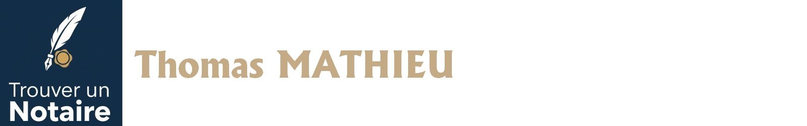 Notaire Thomas MATHIEU a Paris