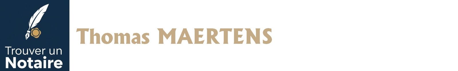 Notaire Thomas MAERTENS a Paris