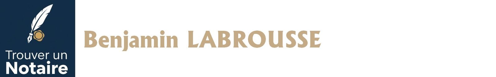 Notaire Benjamin LABROUSSE a Paris