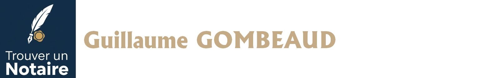 Notaire Guillaume GOMBEAUD a Paris