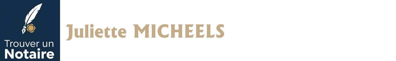 Notaire Juliette MICHEELS a Paris