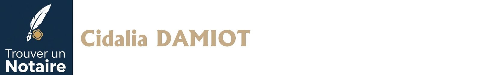 Notaire Cidalia DAMIOT a Paris