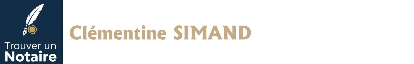 Notaire Clémentine SIMAND a Paris