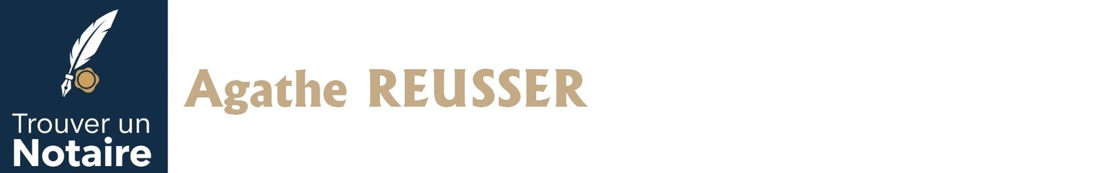 Notaire Agathe REUSSER a Paris