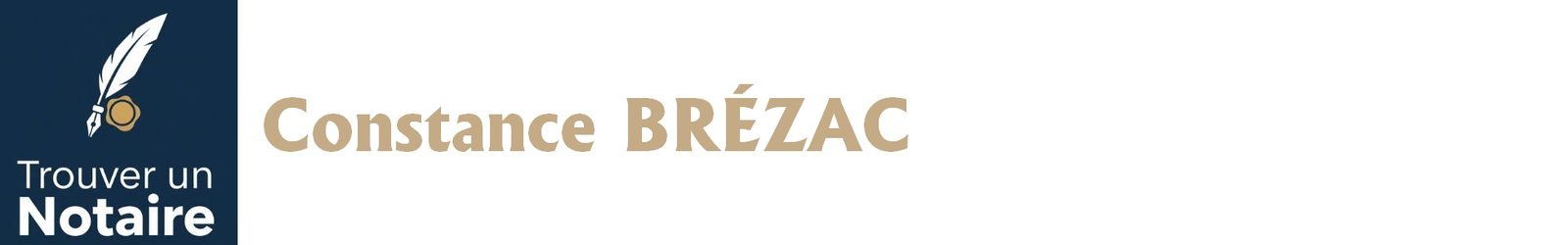 Notaire Constance BRÉZAC a Paris