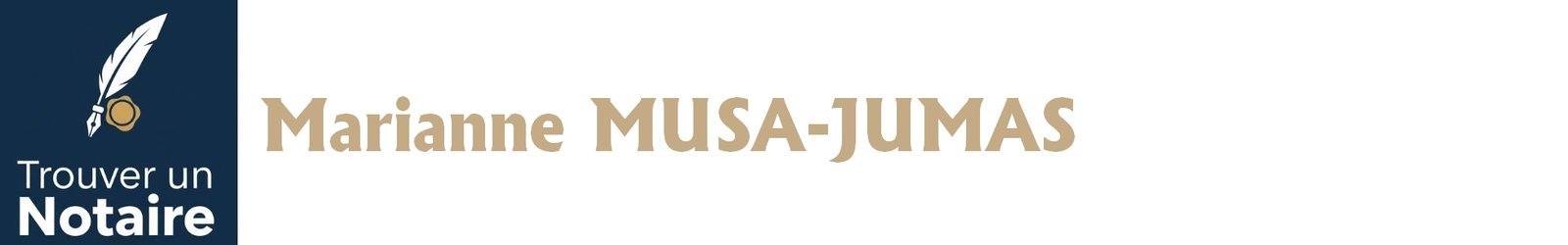 Notaire Marianne MUSA-JUMAS a Paris