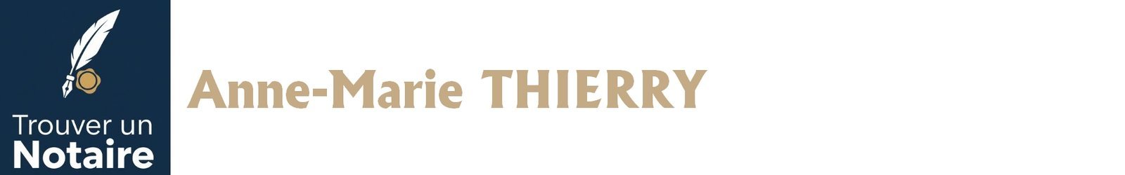 Notaire Anne-Marie THIERRY a Paris