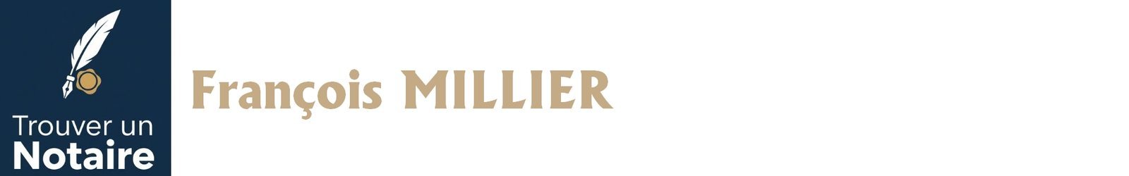 Notaire François MILLIER a Paris