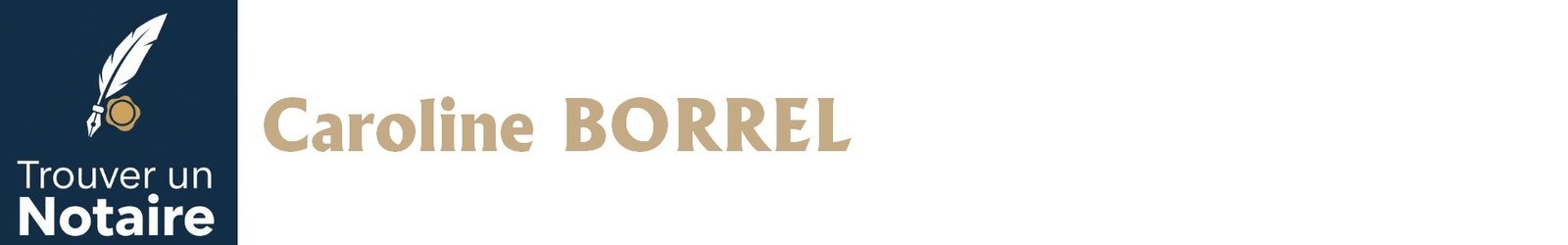 Notaire Caroline BORREL a Paris