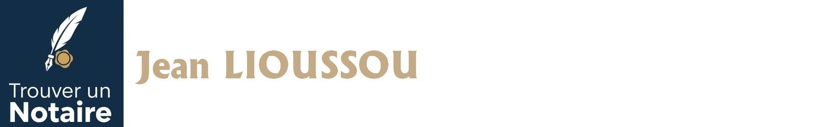 Notaire Jean LIOUSSOU a Paris