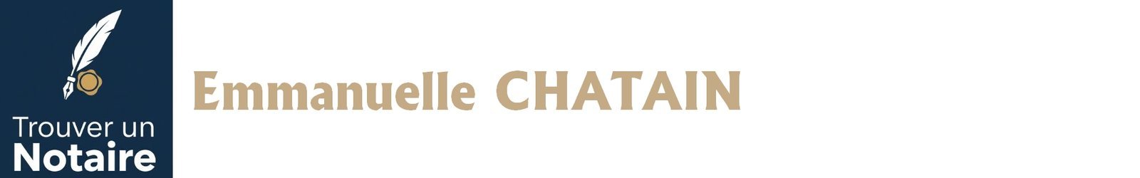 Notaire Emmanuelle CHATAIN a Paris
