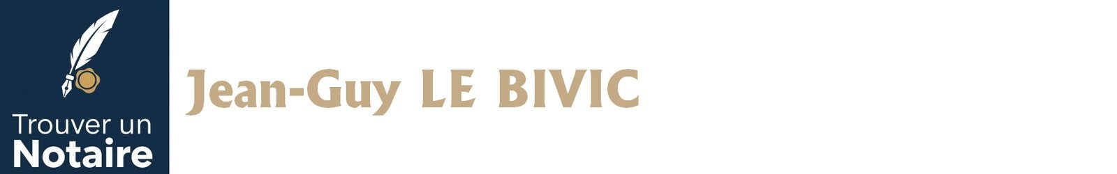 Notaire Jean-Guy LE BIVIC a Paris