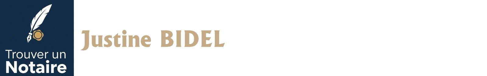 Notaire Justine BIDEL a Paris