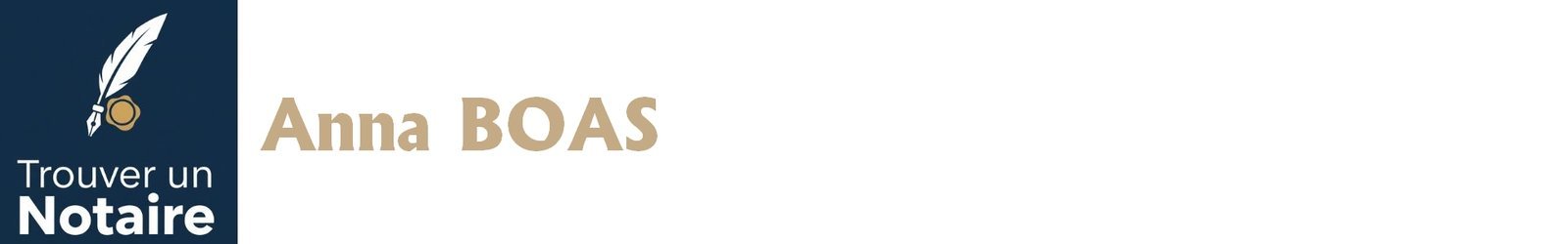 Notaire Anna BOAS a Paris