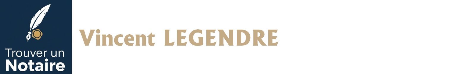 Notaire Vincent LEGENDRE a Paris