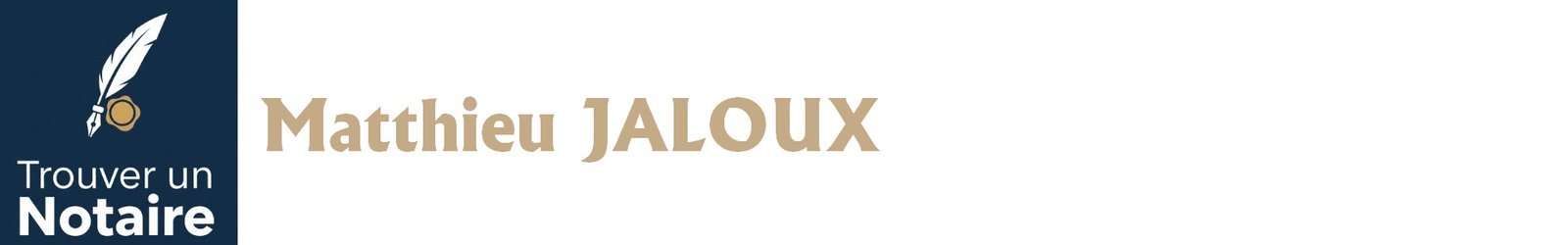 Notaire Matthieu JALOUX a Paris