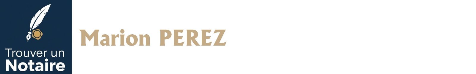 Notaire Marion PEREZ a Paris