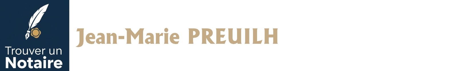 Notaire Jean-Marie PREUILH a Pau