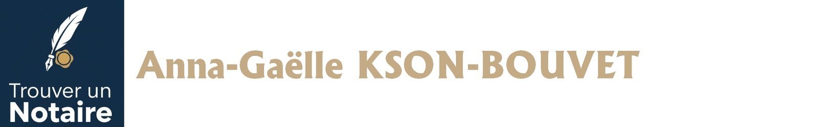 Notaire Anna-Gaëlle KSON-BOUVET a Pauillac
