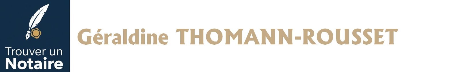 Notaire Géraldine THOMANN-ROUSSET a Péage-De-Roussillon