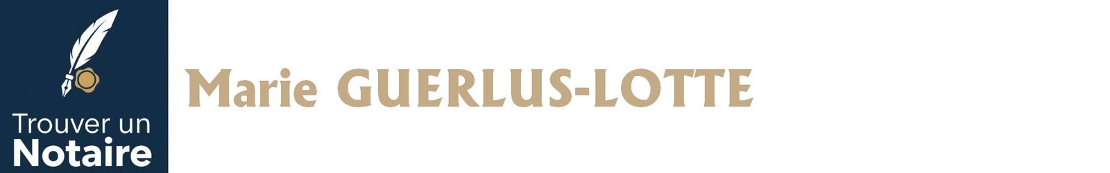 Notaire Marie GUERLUS-LOTTE a Abscon