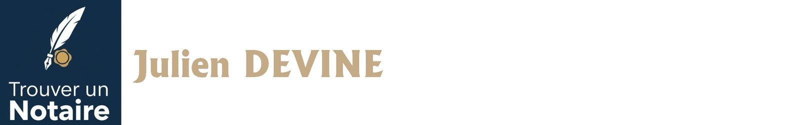 Notaire Julien DEVINE a Roquemaure