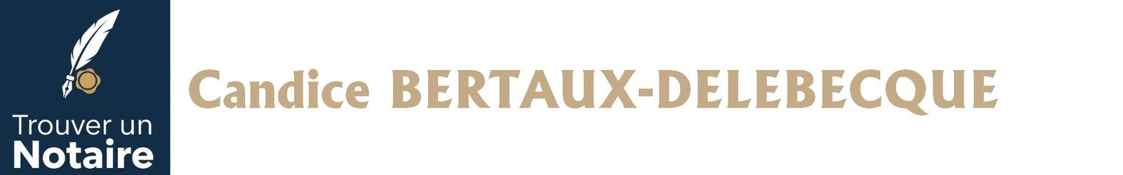 Notaire Candice BERTAUX-DELEBECQUE a Roubaix