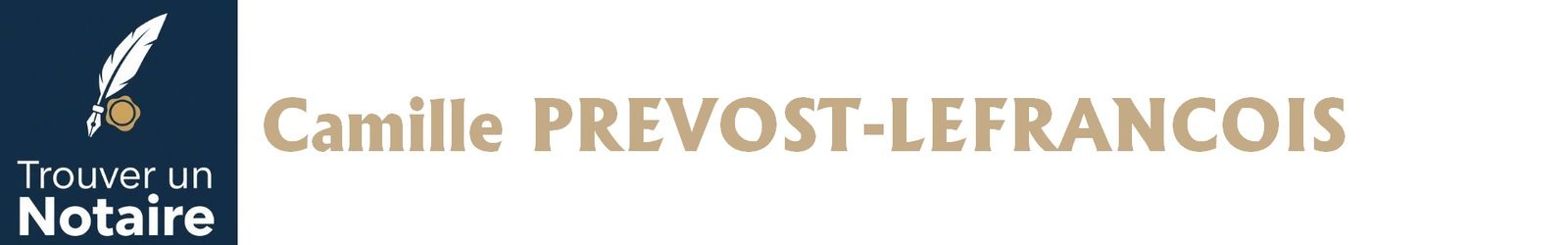 Notaire Camille PREVOST-LEFRANCOIS a Rouen