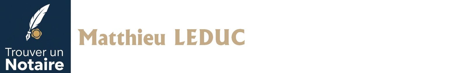 Notaire Matthieu LEDUC a Aix-En-Provence