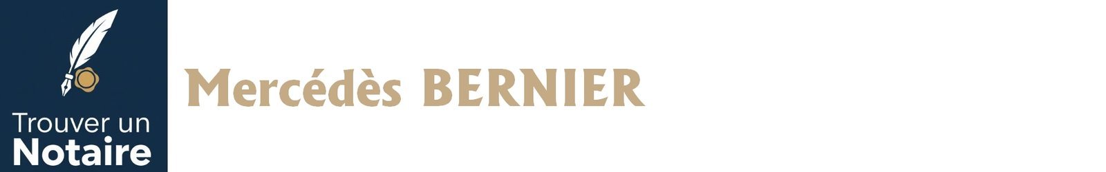 Notaire Mercédès BERNIER a Achard Notaire Mercédès BERNIER a Achard