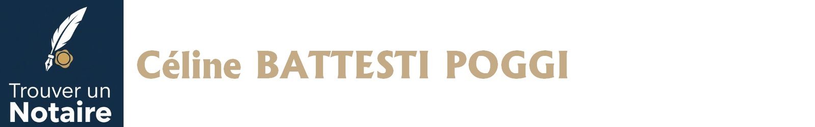 Notaire Céline BATTESTI POGGI a Ajaccio