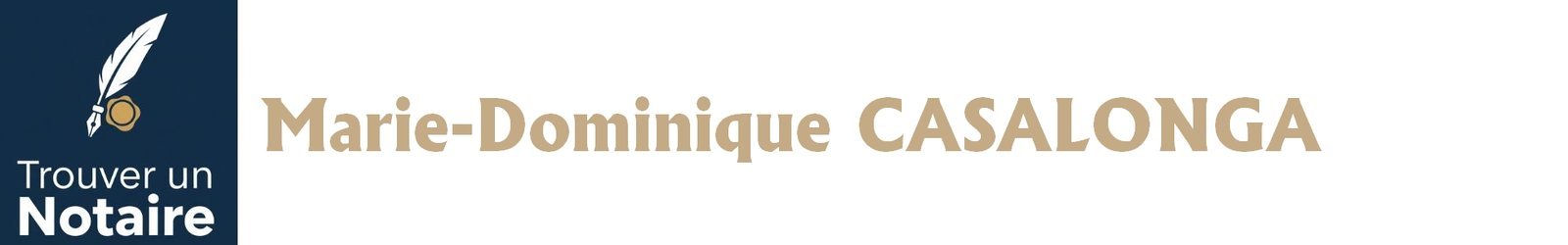 Notaire Marie-Dominique CASALONGA a Ajaccio