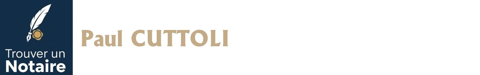 Notaire Paul CUTTOLI a Ajaccio