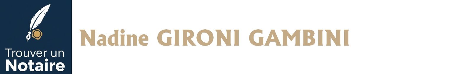 Notaire Nadine GIRONI GAMBINI a Ajaccio