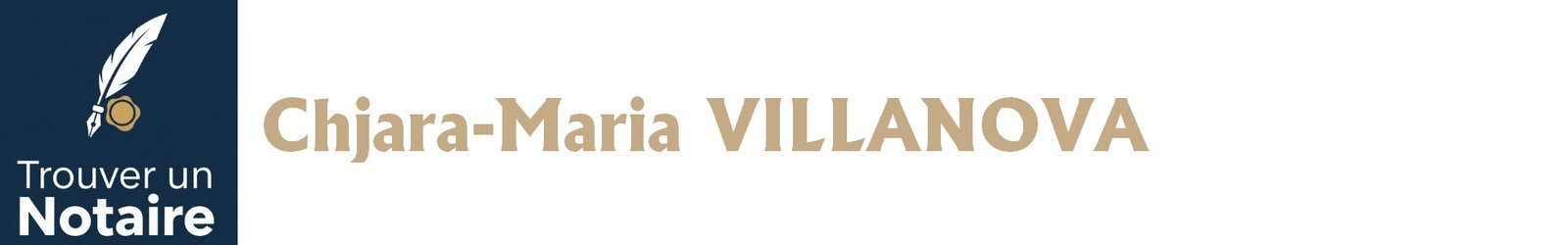 Notaire Chjara-Maria VILLANOVA a Ajaccio