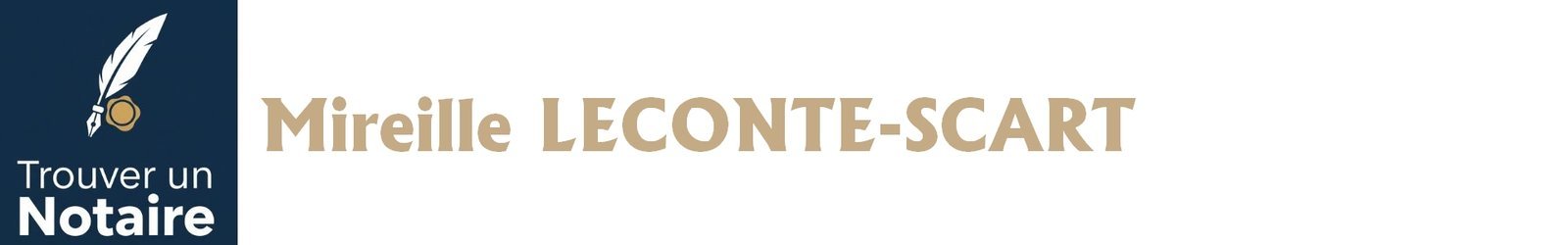 Notaire Mireille LECONTE-SCART a Acy-En-Multien Notaire Mireille LECONTE-SCART a Acy-En-Multien