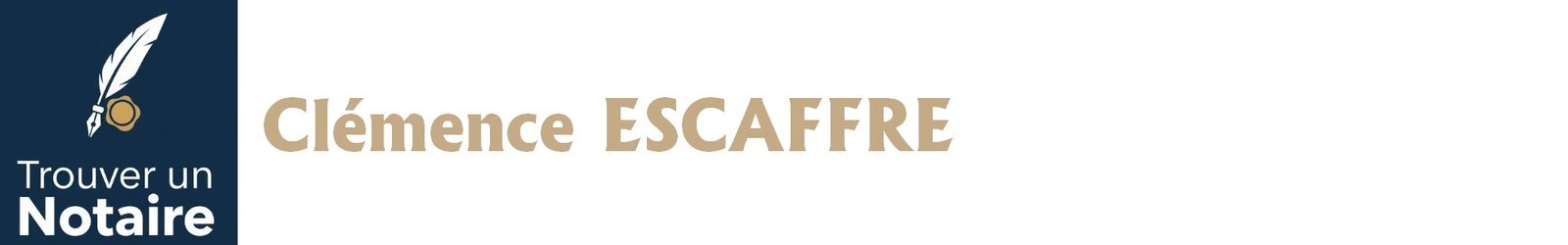 Notaire Clémence ESCAFFRE a Agen