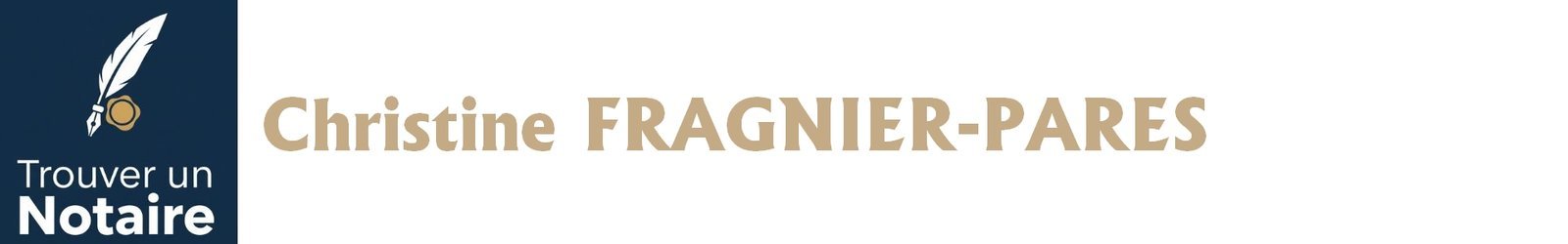 Notaire Christine FRAGNIER-PARES a Aiguillon