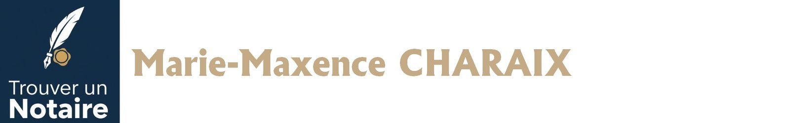 Notaire Marie-Maxence CHARAIX a Aire-Sur-L'Adour