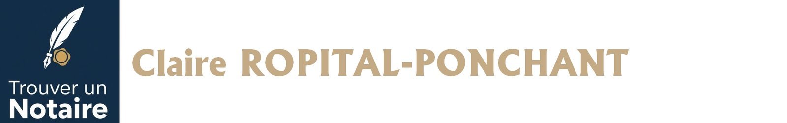 Notaire Claire ROPITAL-PONCHANT a Aire-Sur-La-Lys